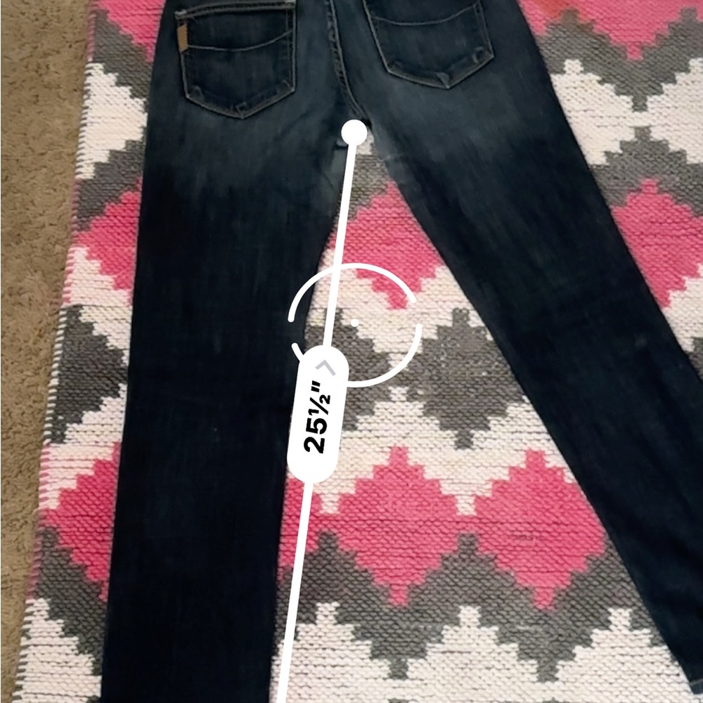 Cropped Paige stretch denim size 25